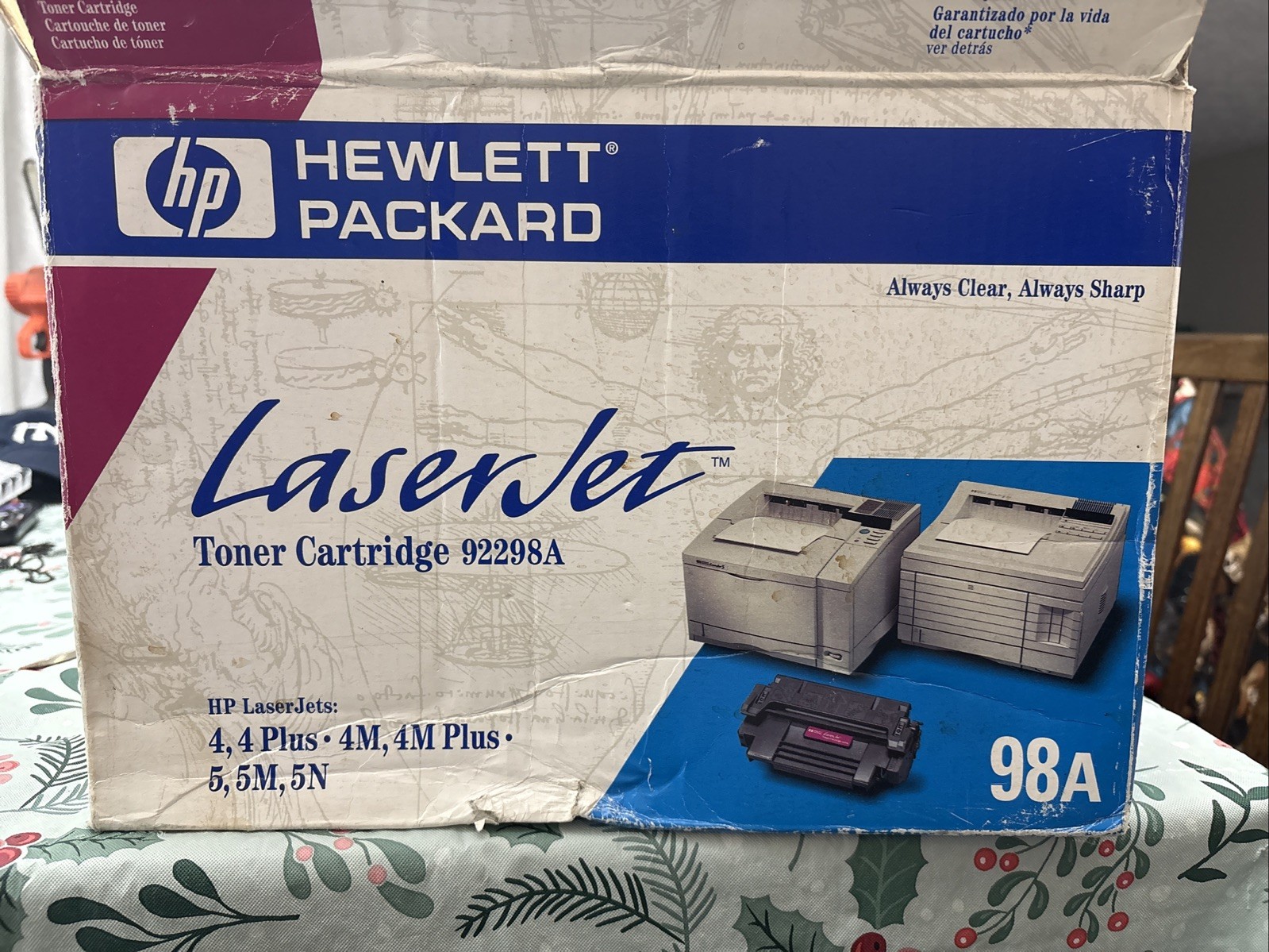 OEM GENUINE HP 98A TONER 92298A FOR HP 4/ 4 PLUS/ 4M/ 4M PLUS 5/ 5M/ 5N