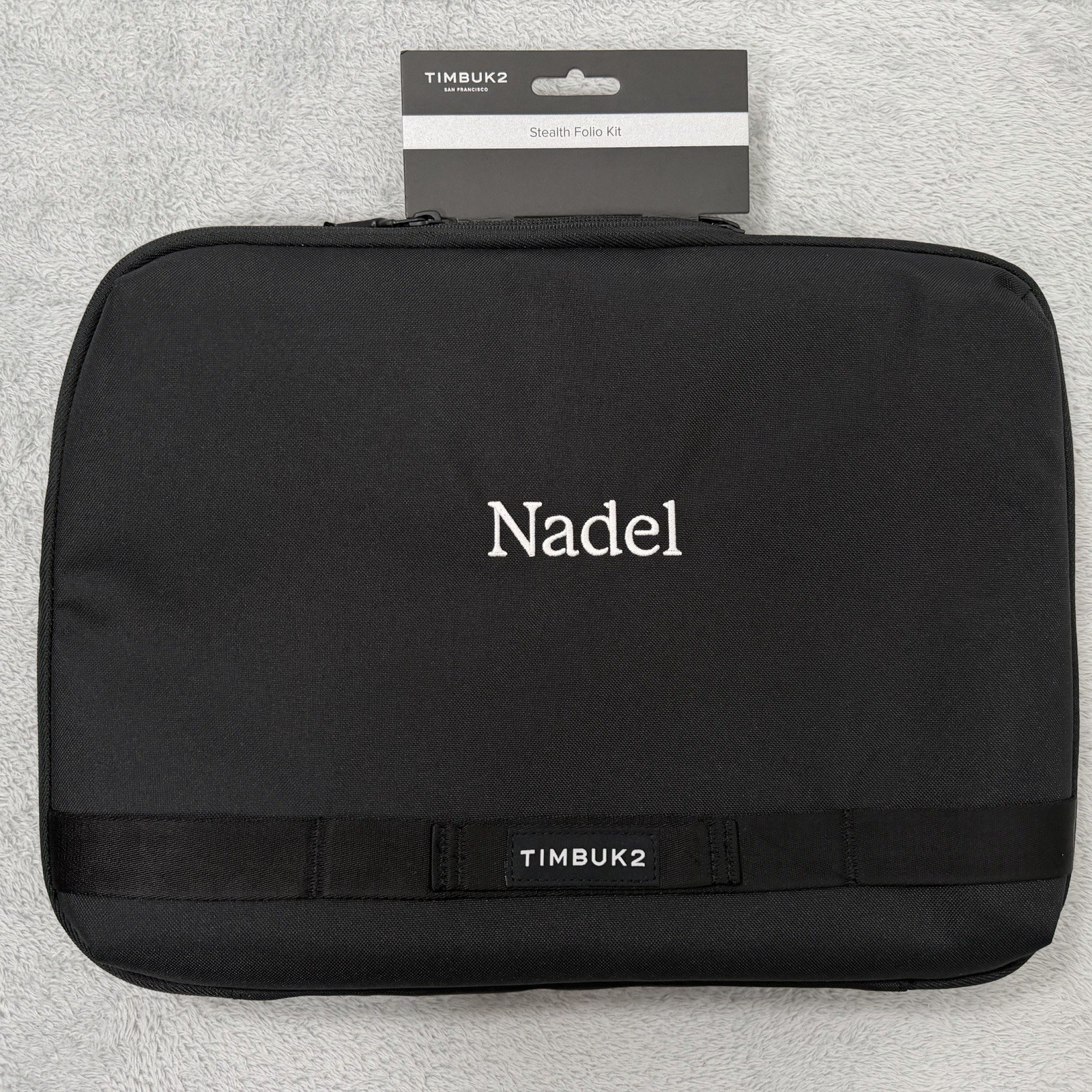 NEW Timbuk2 Stealth Folio Organizer Black 13" Laptop Tablet Bag Sleeve