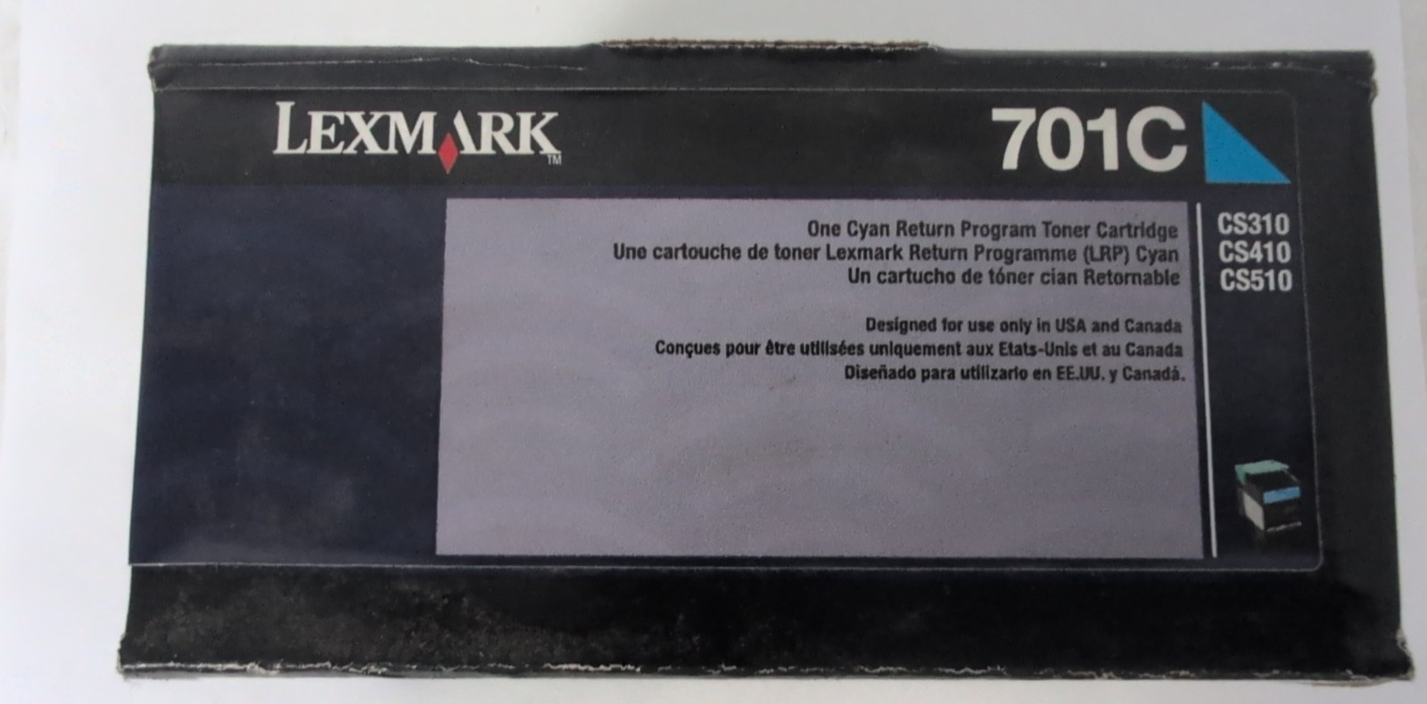 Lexmark Genuine 701C Cyan  CS310,CS410,CS510
