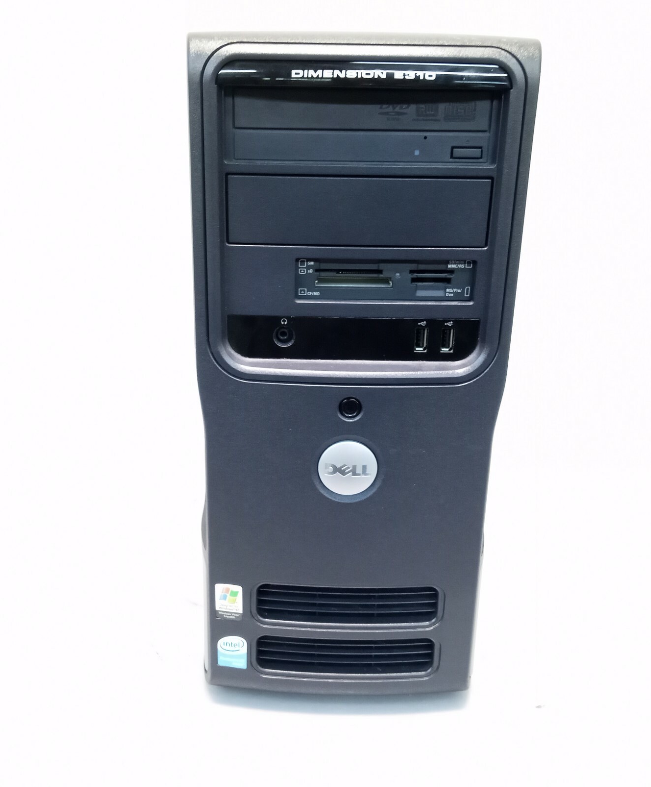 Vintage Dell Dimension E310 P4 H/T DV051 3100 Desktop gaming XP Media center edi
