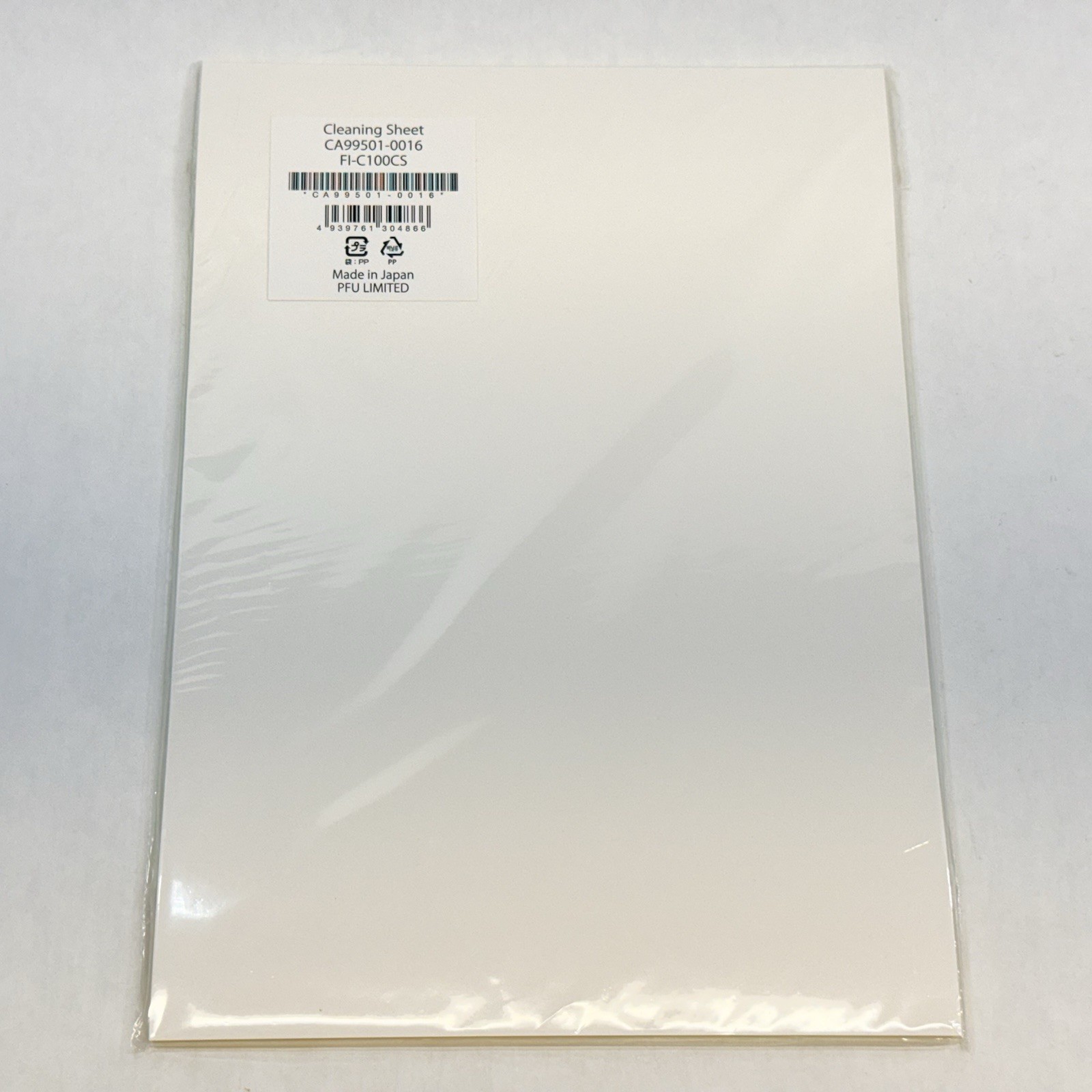 NEW (20-Pack) Fujitsu CA99501-0016 Cleaning Sheets, 8.25 x 11.5 inch