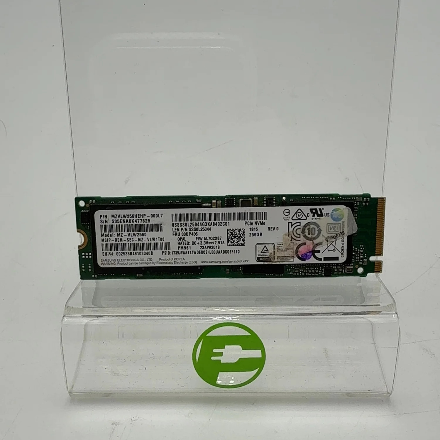 Samsung 2280mm MZ-VLW2560 256GB PCIe 3.0 x4 NVMe SSD