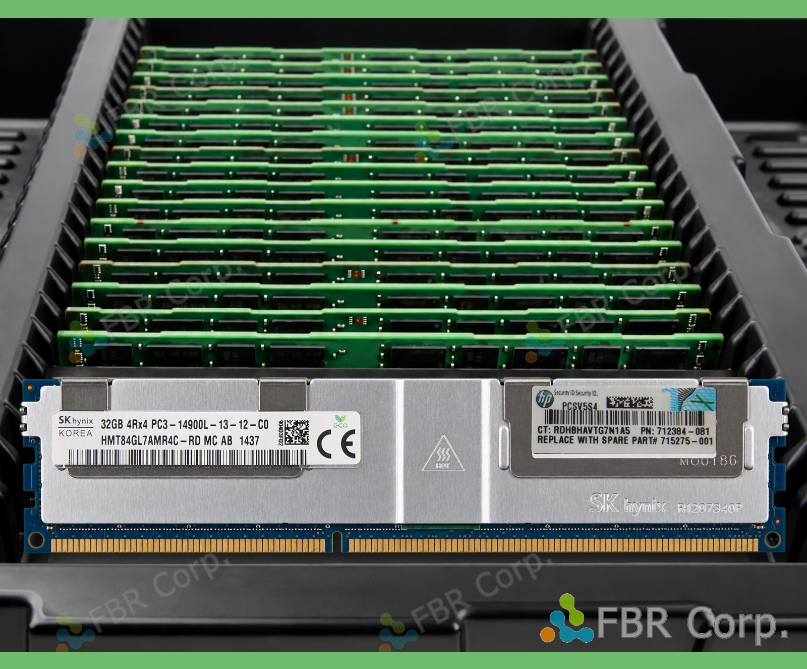 MINT SK Hynix HPE 32GB PC3-14900L DDR3 4Rx4 RDIMM RAM HMT84GL7AMR4C-RD LOT