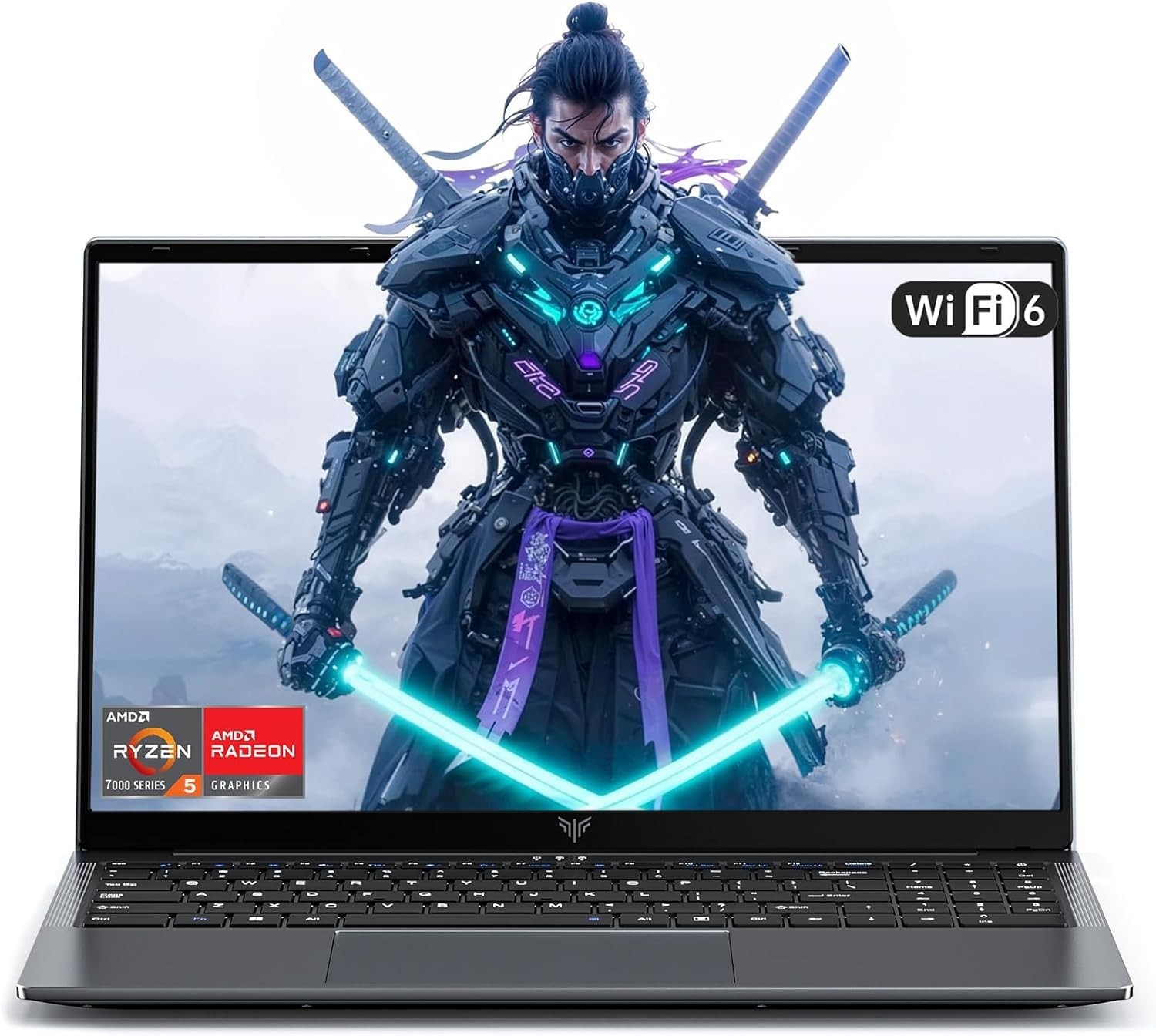 KAIGERR Gaming Laptop, Laptop with AMD Ryzen 7430U(Up to 4.3GHz), 16GB DDR4 512G