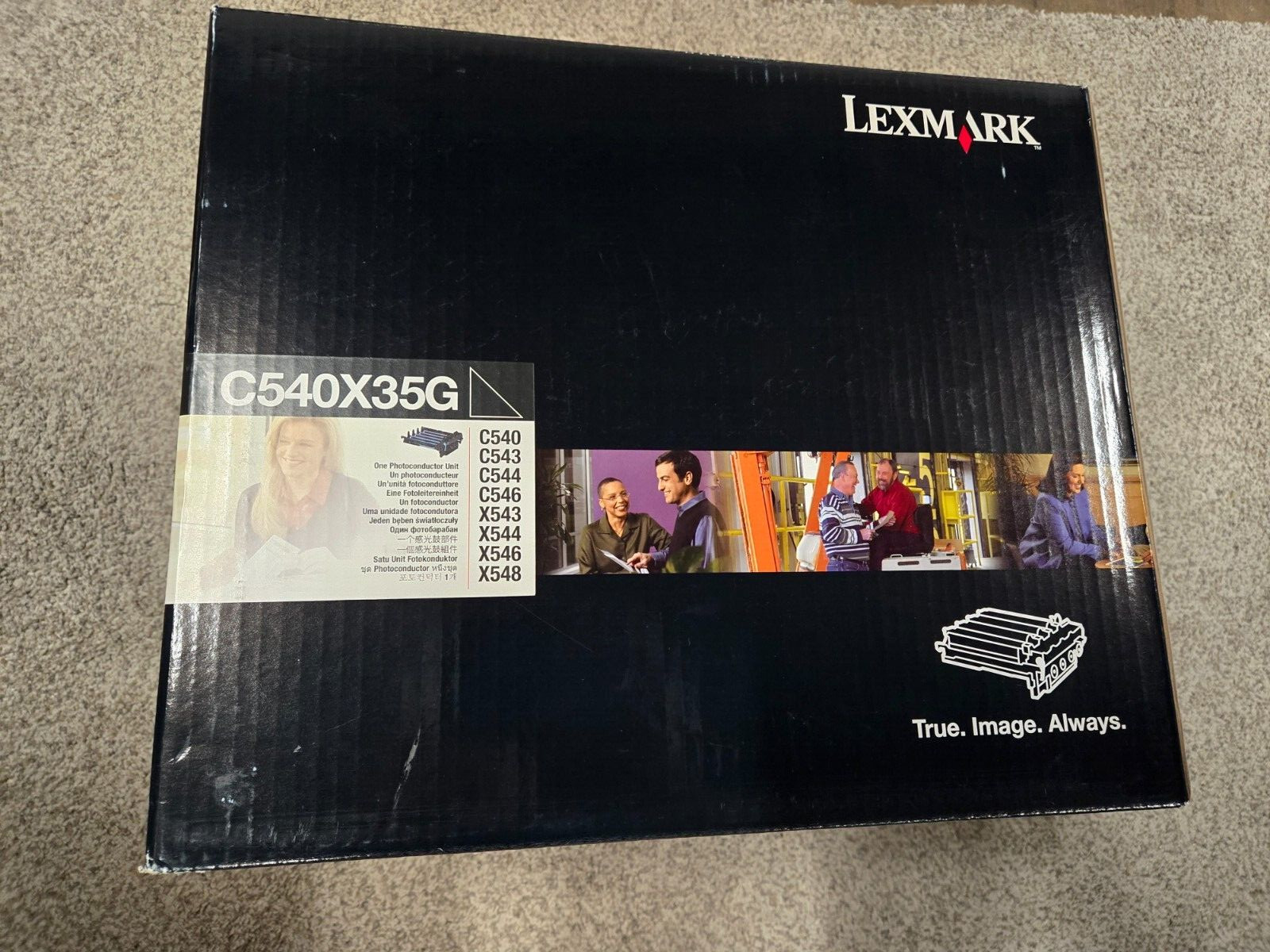 New C540X35G Original OEM Lexmark C540 Drum Genuine Sealed