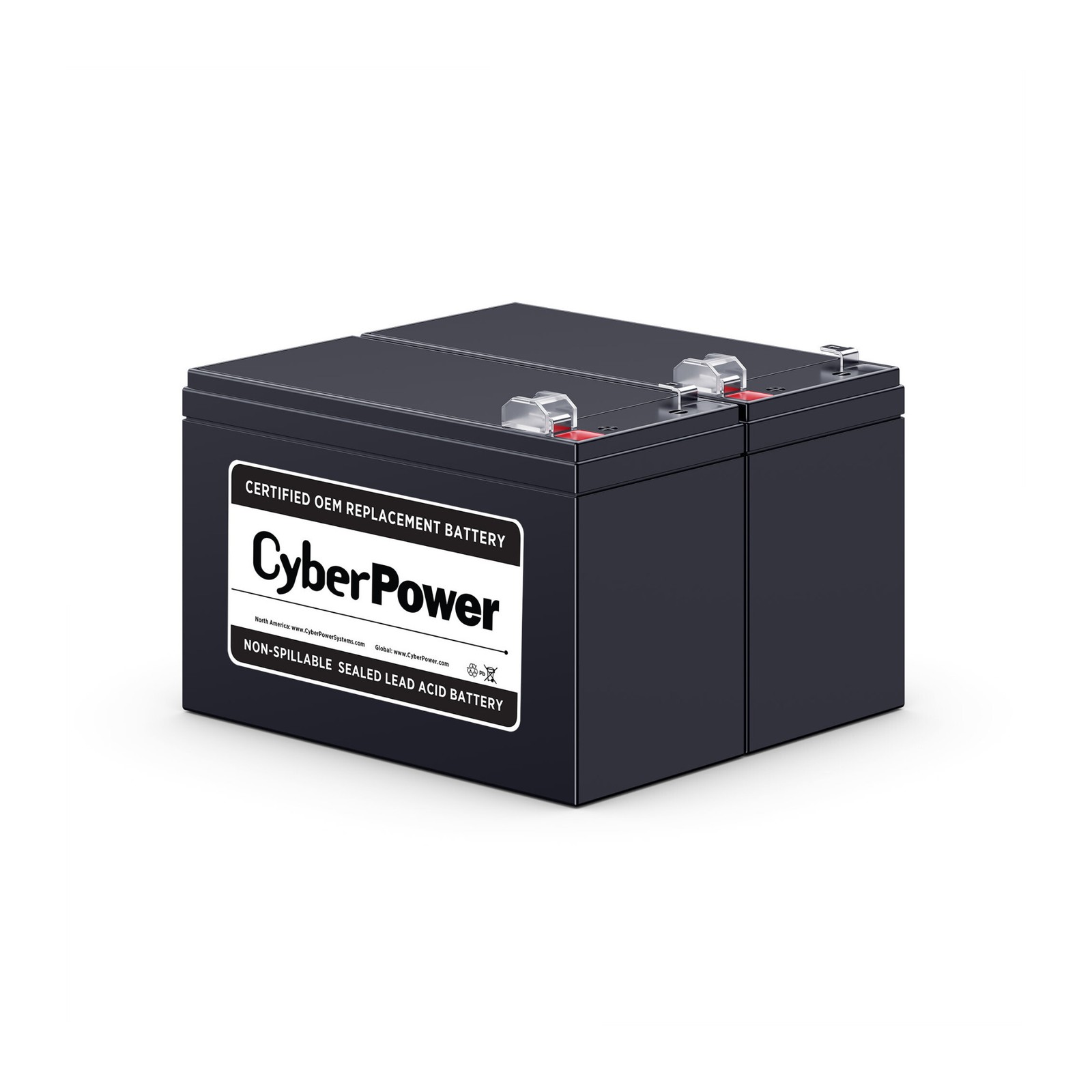 CyberPower 12V/9Ah UPS Replacement Batteries for CP1350AVRLCD and CP1500AVRLCD