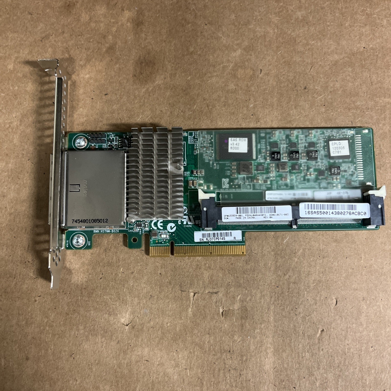 HPE Smart Array P421 Controller Card 633539-001, Full Height Form Factor