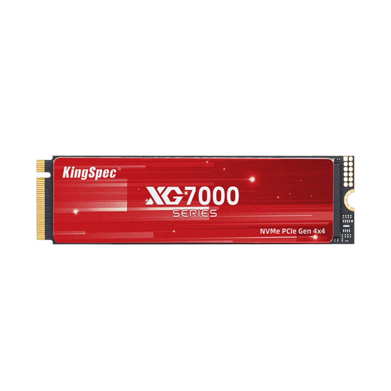 KingSpec XG7000 2TB NVMe SSD PCIe 4.0-7400MB/s Read Speed, 3D TLC NAND M.2 22...