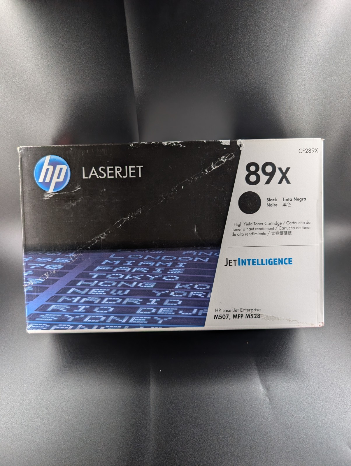 OEM HP 89X CF289X Black Toner Genuine Original High Yield New Sealed