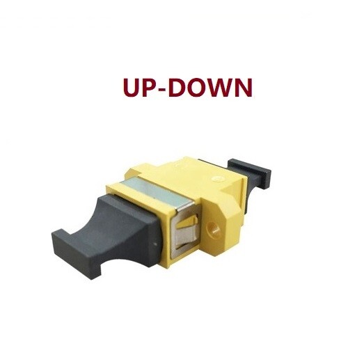 12pcs MPO MTP Fiber Optical Adapter UP-DOWN Optic Coupler Connector APC OM3 OM4