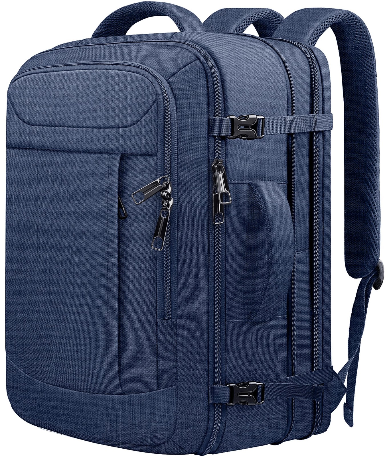 JARWAM 55L Travel Backpack, Carry On Backpack Fits 18.4-19" Laptop, Blue