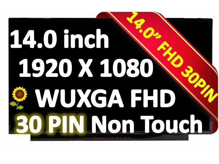 72% color LCD NV140FHM-N61 FIT LP140WF7-SPB1 B140HAN03.7 N140HCE-GN2 N140HCG-GQ2
