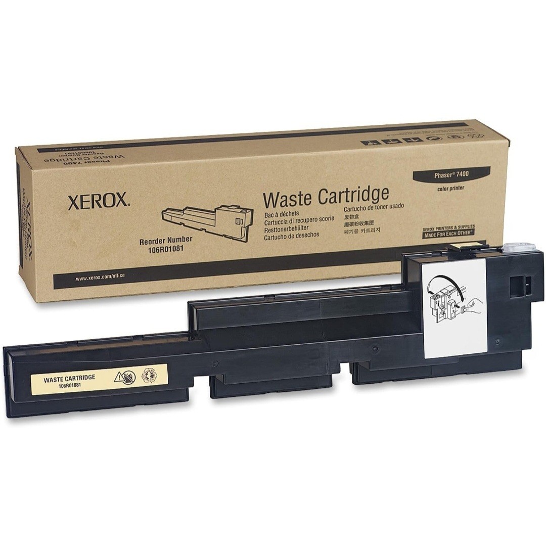 Xerox 106R01081 Waste Cartridge for Phaser 7400 Genuine NEW OEM