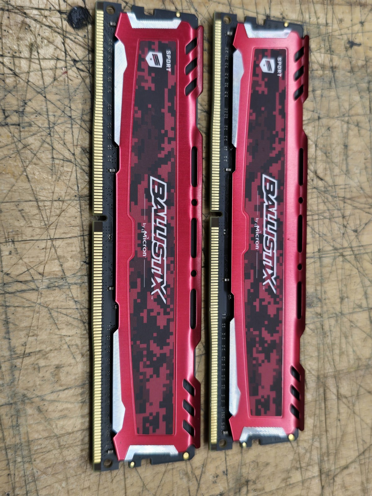 32gb (2x16gb) 2666mHz Micron Ballistix DDR4 RAM BLS16G4D26BFSE.16fd    