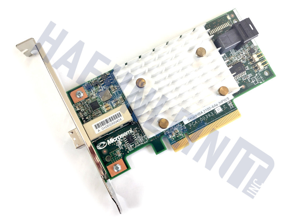 Microsemi HP SmartHBA 2100-4i4e SATA / SAS RAID JBOD Controller 12G PCIe x8 3.0 