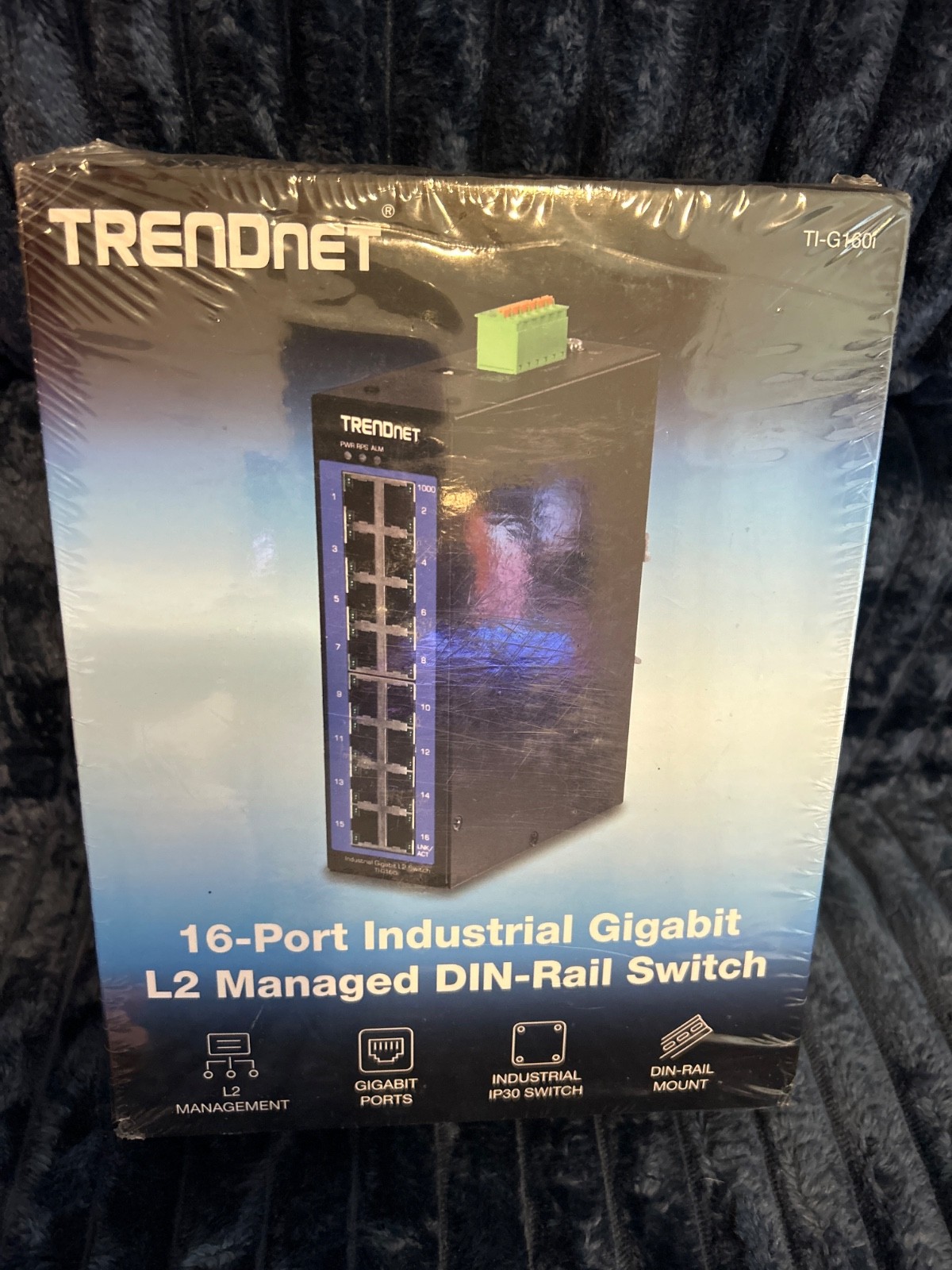TRENDnet 16-Port Industrial gigabit switch TI-G160i