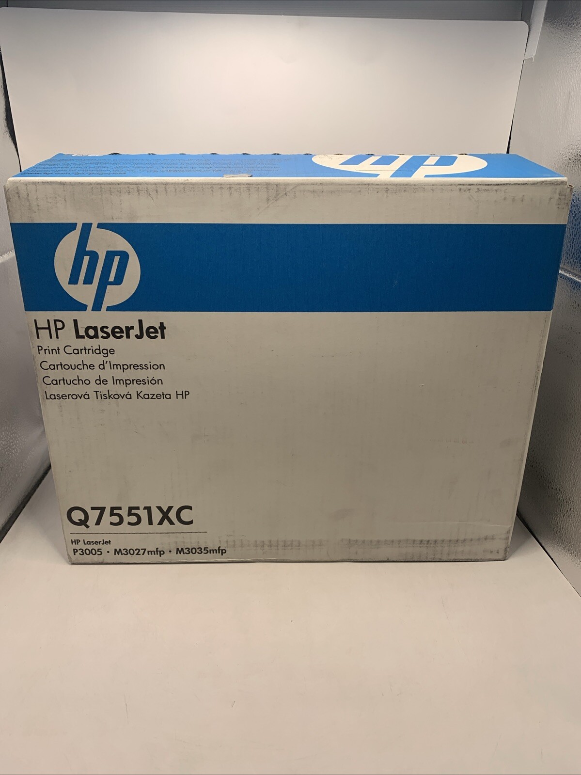 HP Q7551XC Black Toner Cartridge NEW Genuine