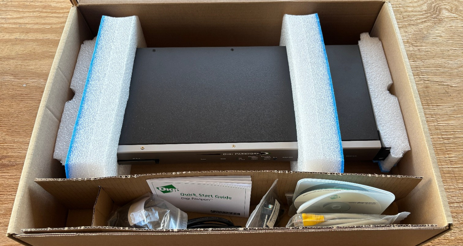 Digi Passport 8 Integrated Rack Mounted Console Server 70002258