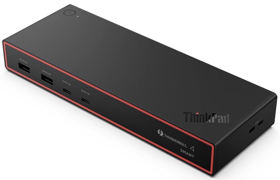 Lenovo ThinkPad Thunderbolt 4 Smart Dock Gen 2 7500 Black Docking Station