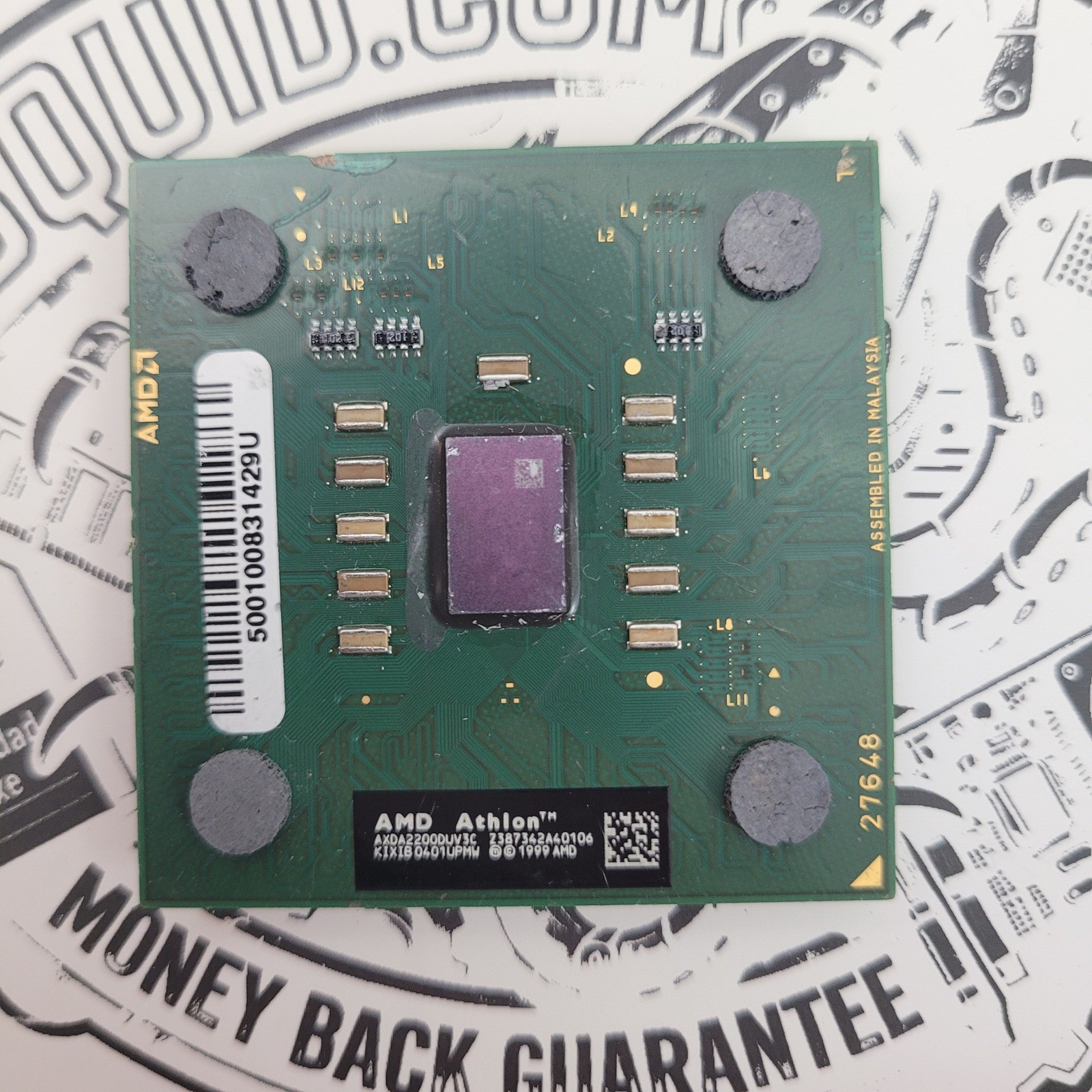 AMD Athlon XP 2200+ CPU AXDA2200DUV3C KIXIB Socket A 462 1.8GHz Thoroughbred