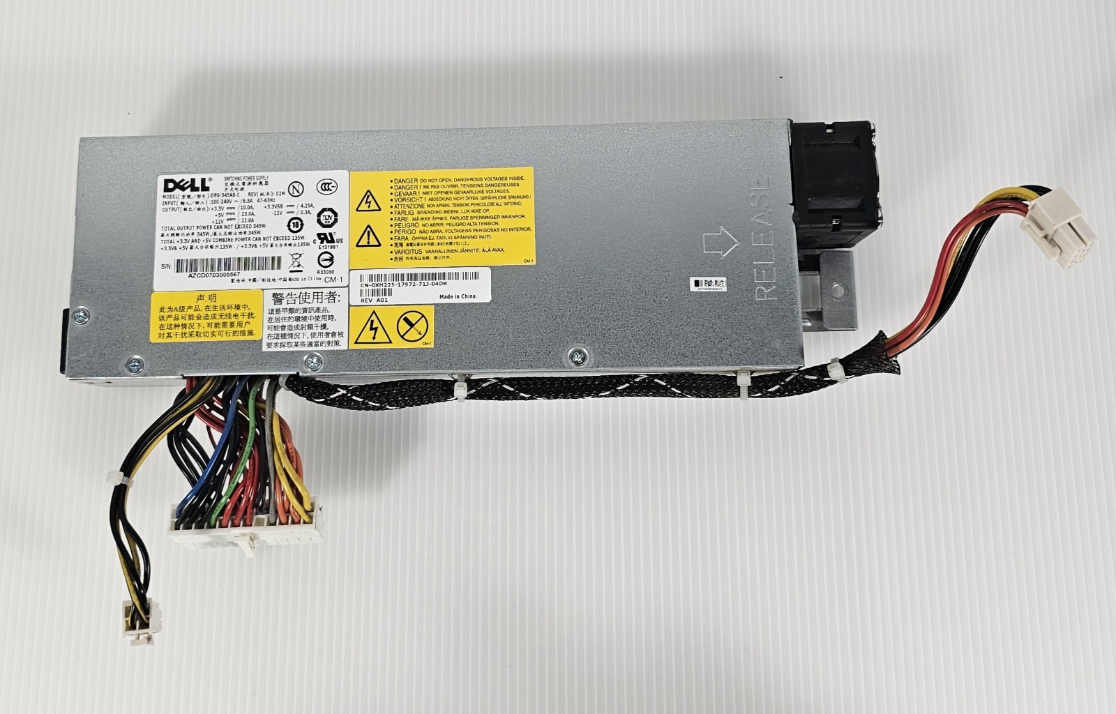 Delta Electronics DPS-345AB C 345W Power Supply Module Dell PowerEdge