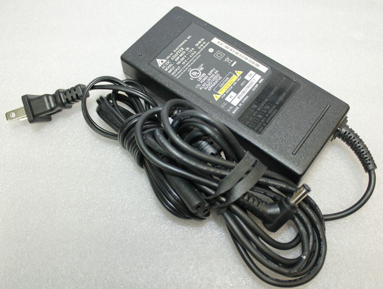 Delta Asus Laptop Charger AC Power Adapter ADP-90CD DB C.C T 5.5mm Black Tip 90W