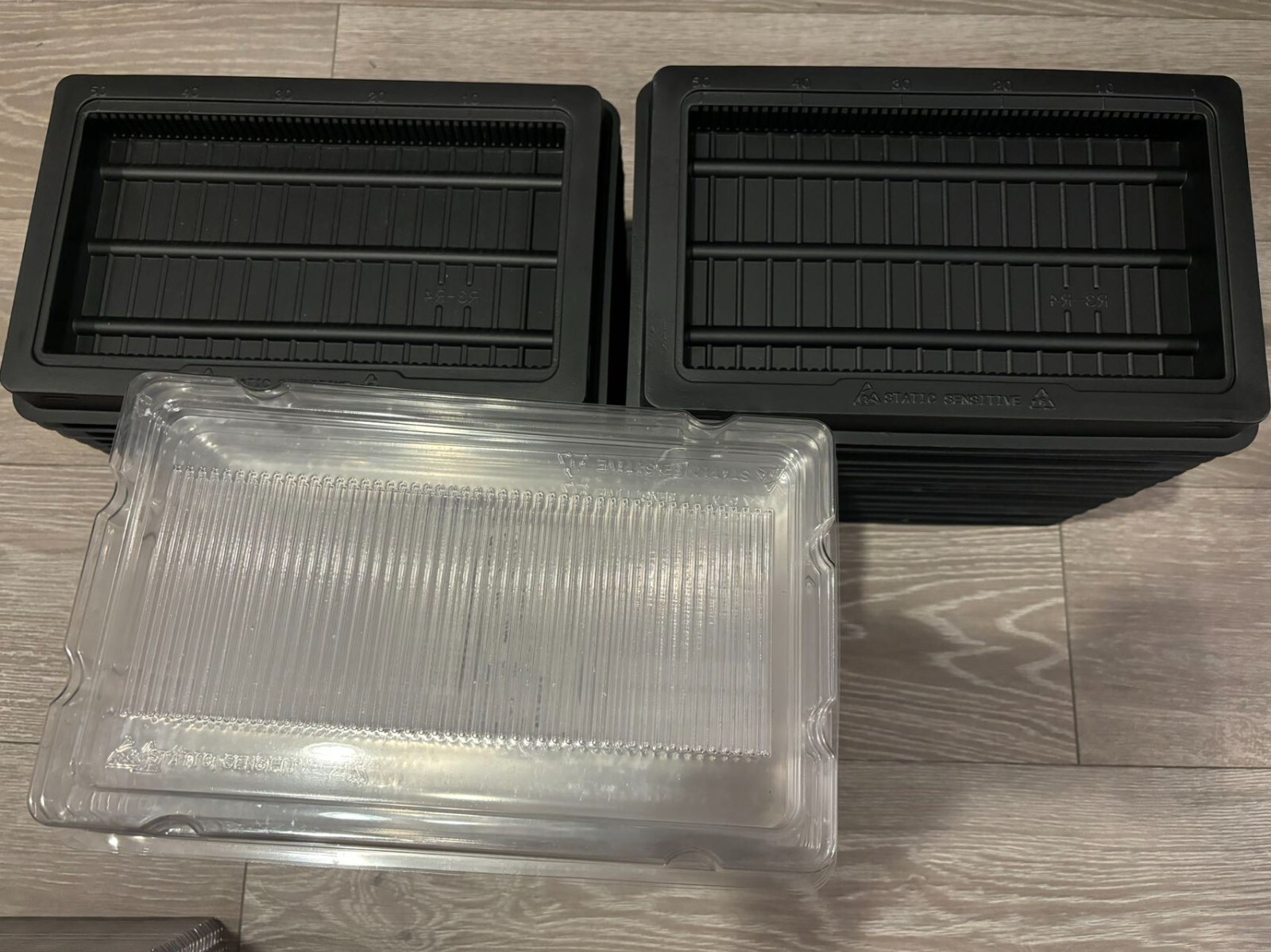 30 PCS Long DIMM Desktop Memory Tray Holder for 50PCS PC Server DDR DRAM