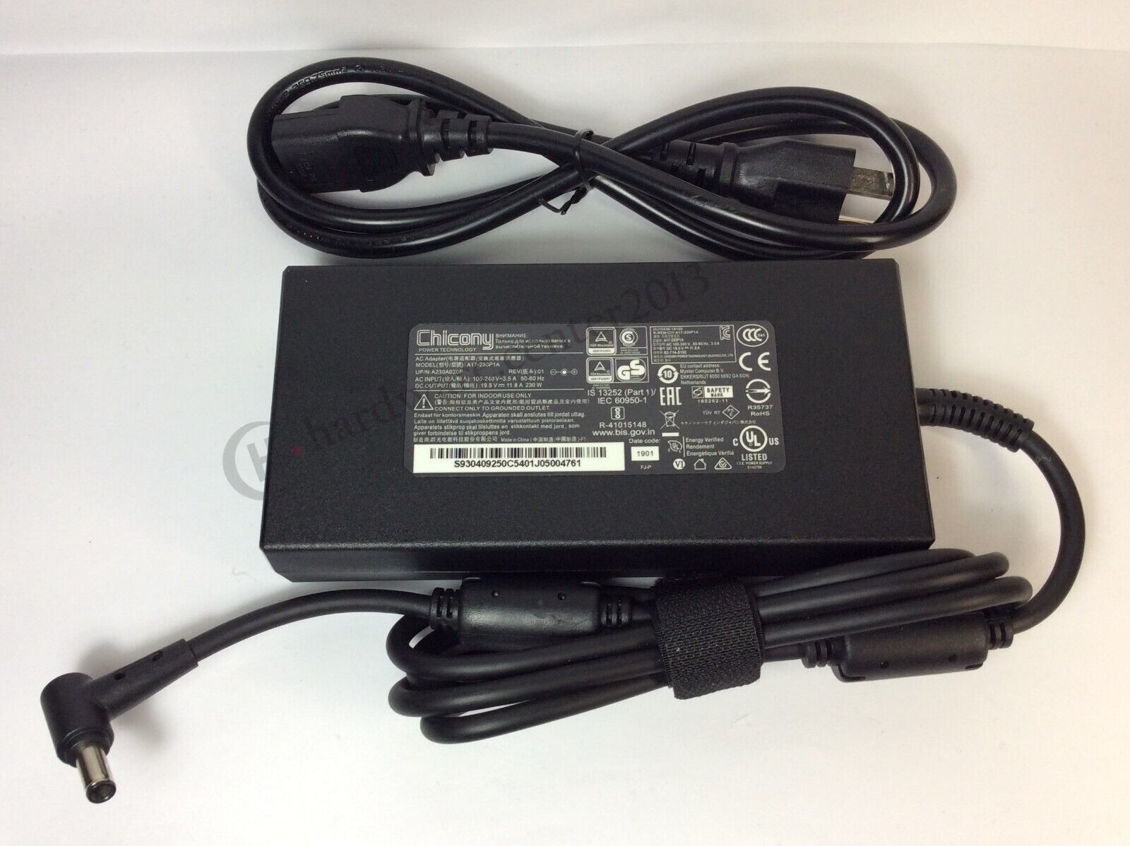 New OEM 11.8A 230W MSI GS65 STEALTH 8SF-051FR Gaming Laptop Power Supply Adapter