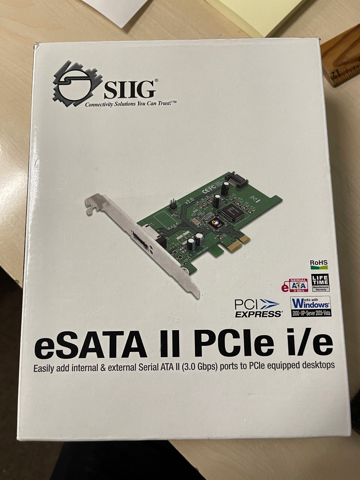 SIIG eSATA II PCI Express x1 Controller Card