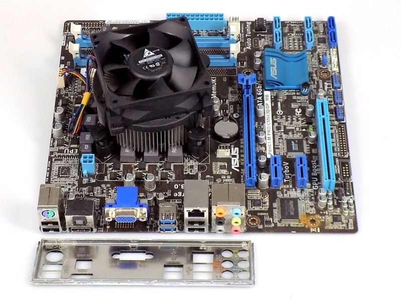 Asus P8H61-M PRO/CM6630/DP_MB + Intel Core i5-2310 (4C/4T) Motherboard CPU Bundle