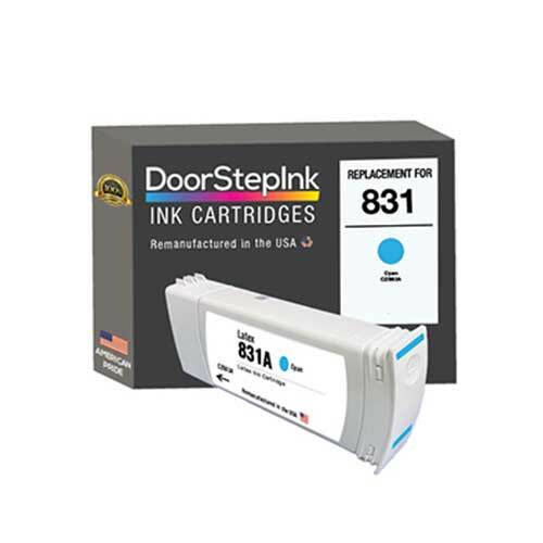 DoorStepInk Compatible Ink Cartridges For HP 831 Cyan CZ683A-USA