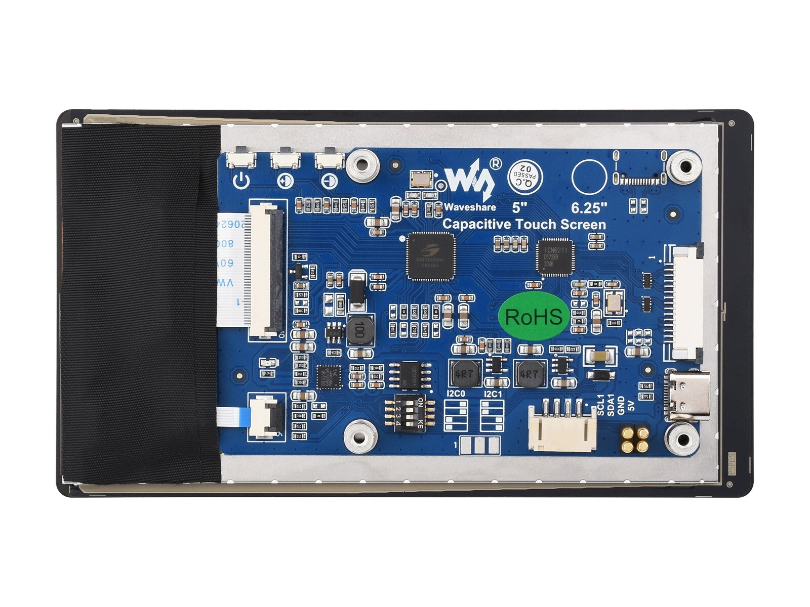 Waveshare 5inch DSI Capacitive Touch Display for Raspberry Pi 5/4B/3B 720 × 1280