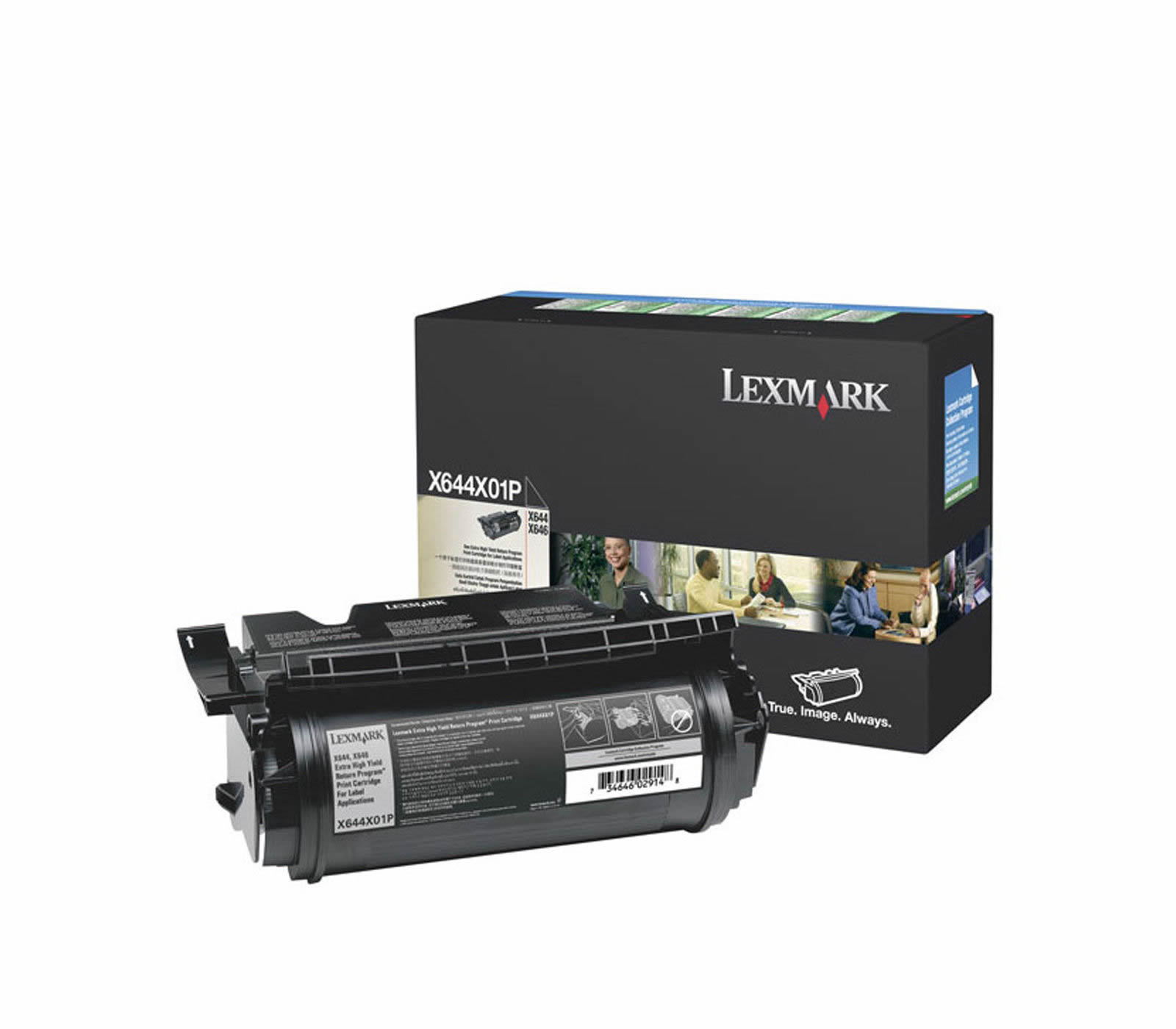 Genuine Lexmark X644X01P Extra HY 32K Toner Cartridge X646dte X644ef X646 X644