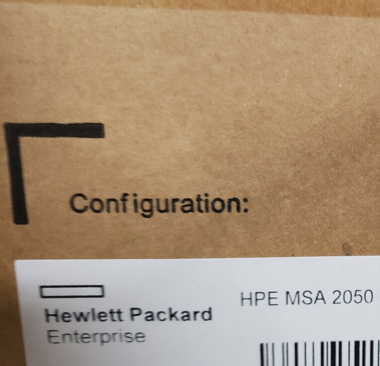 Q1J00B HPE MSA 2050 SAN Dual Controller LFF Storage 160 tb sas