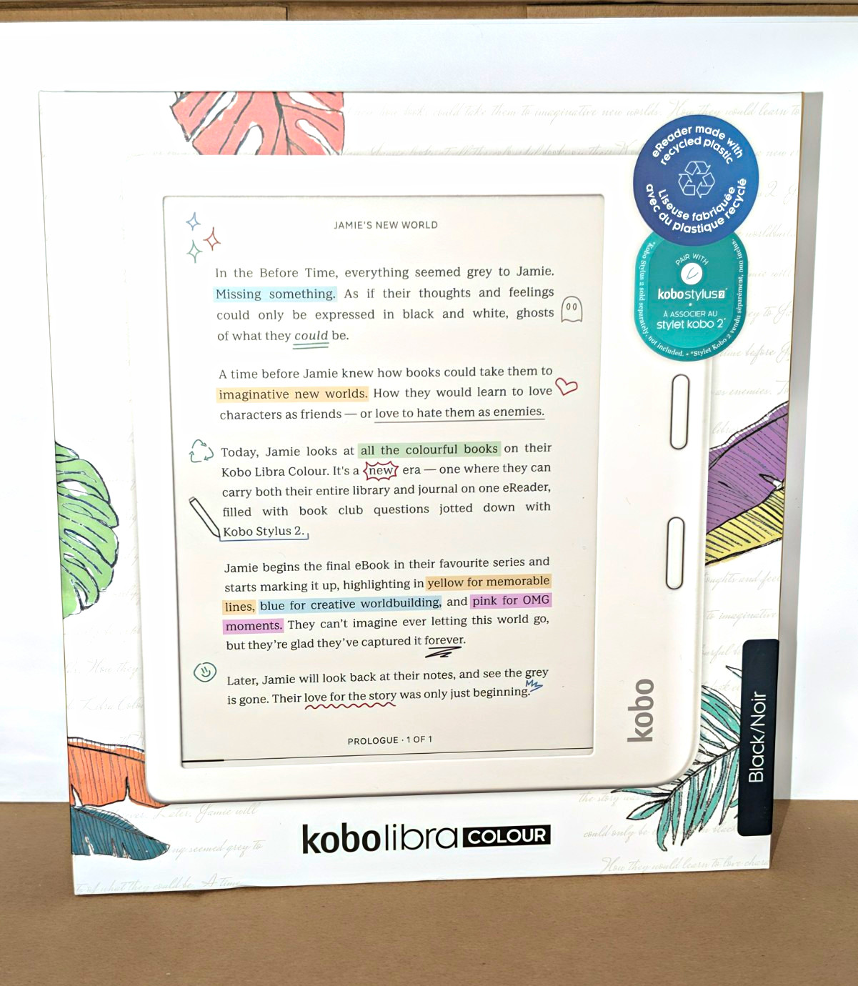 Kobo Libra Colour 7in 32GB eReader Black