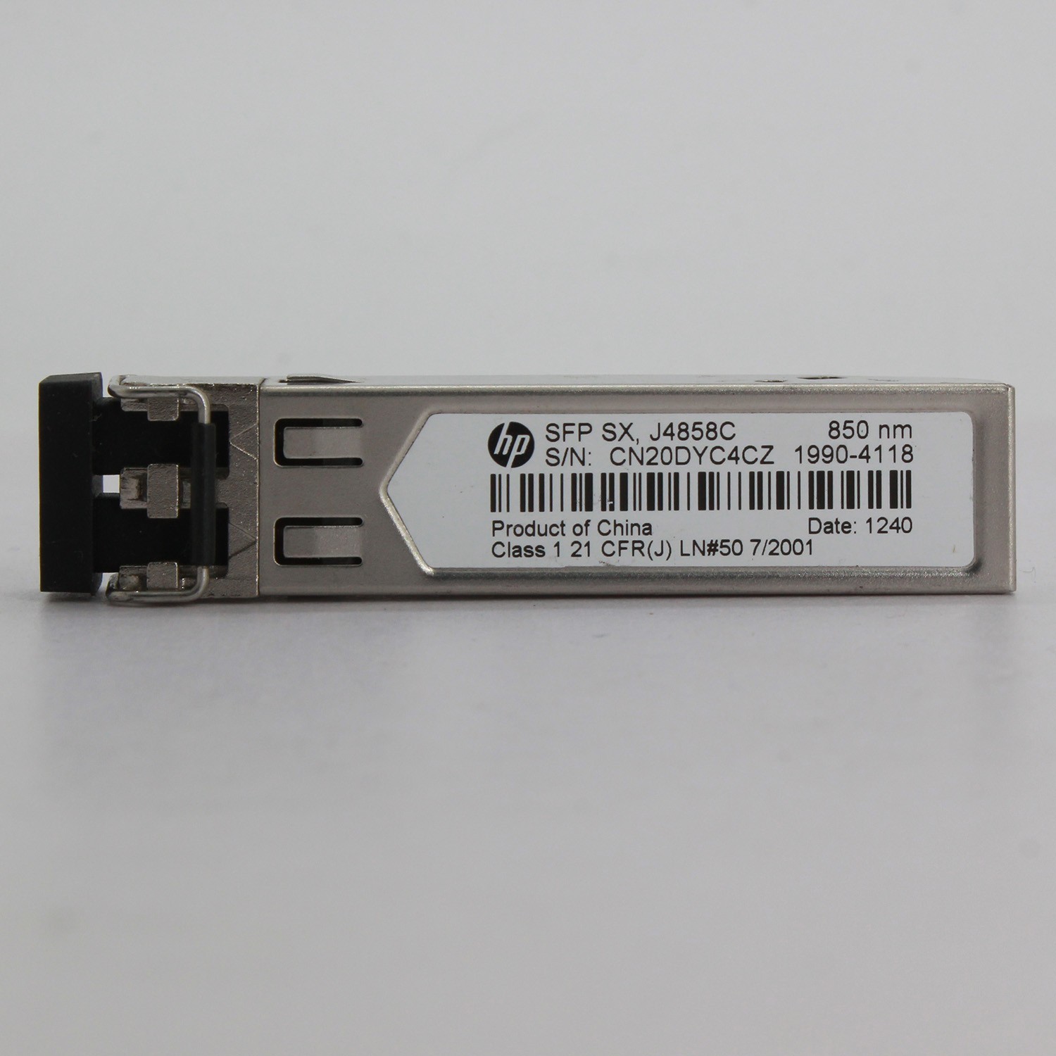 HPE J4858C ProCurve X121  Gigabit 1000Base-SX Mini GBIC 550M 1Gb SFP Transceiver
