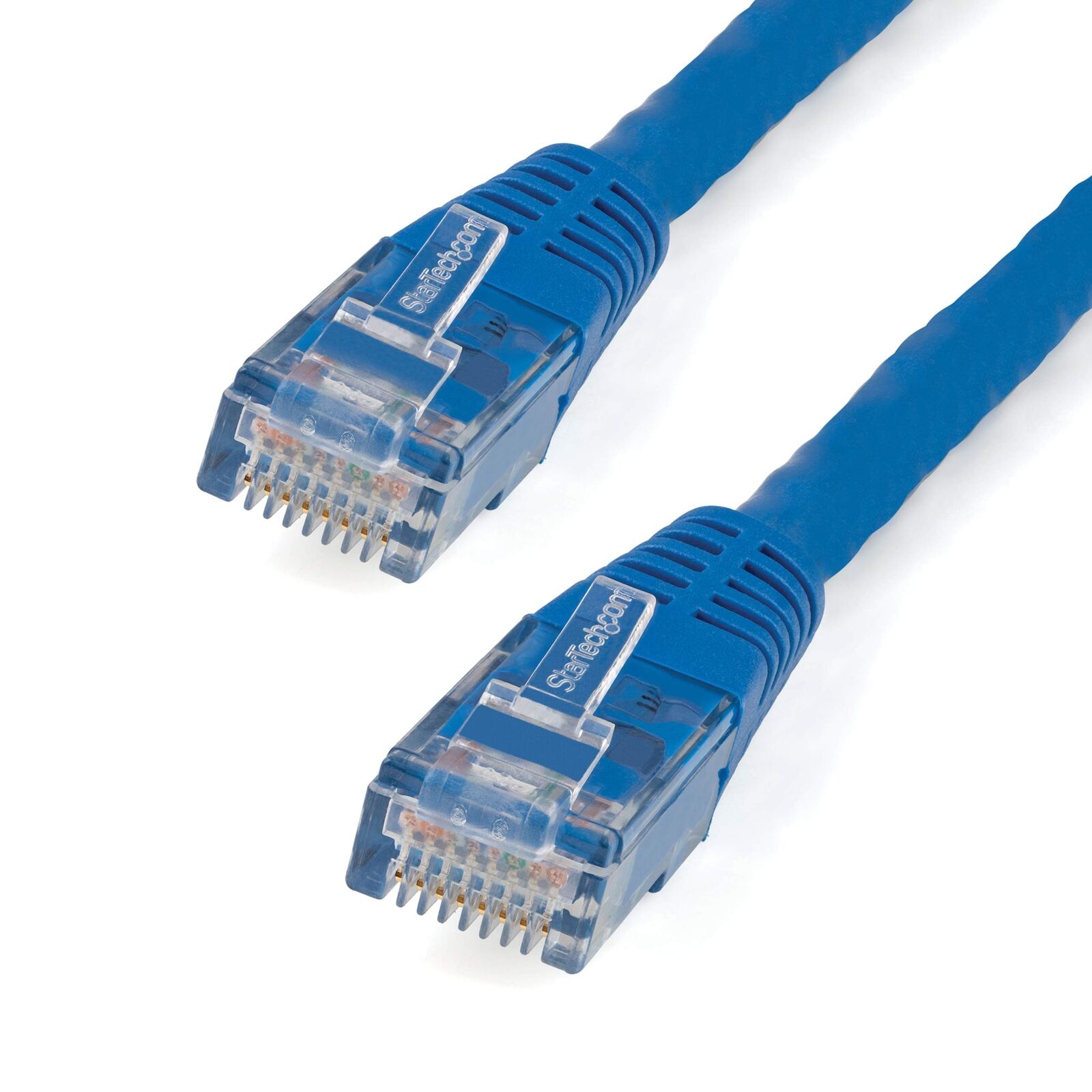 StarTech.com 1ft CAT6 Ethernet Cable - Blue CAT 6 Gigabit Ethernet Wire -650M...