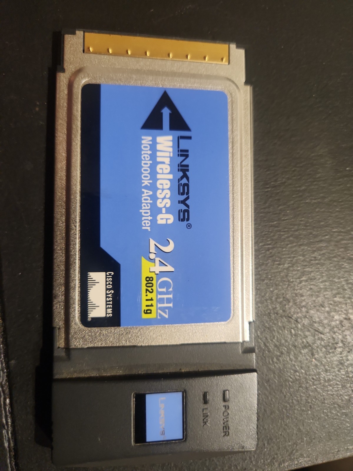 Cisco Linksys Wireless-G 2.4 GHz Notebook Adapter WPC54G ver. 4 