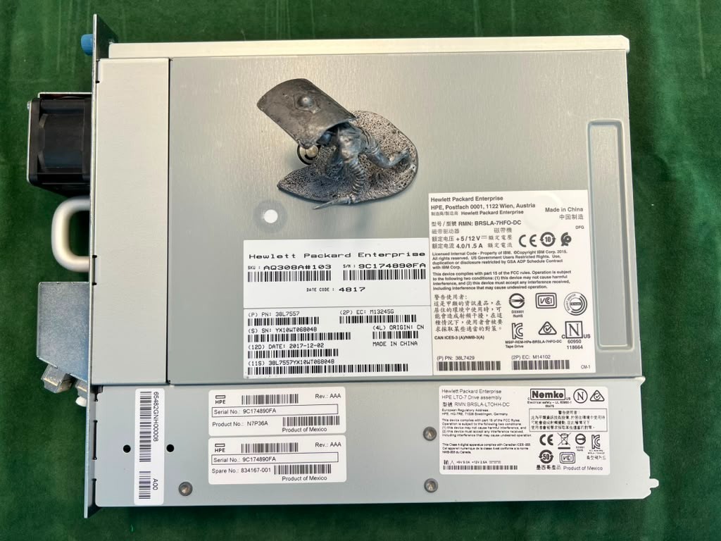 HPE N7P36A (834167-001) HPE STOREEVER MSL LTO-7 ULTRIUM 15000 FC DRIVE