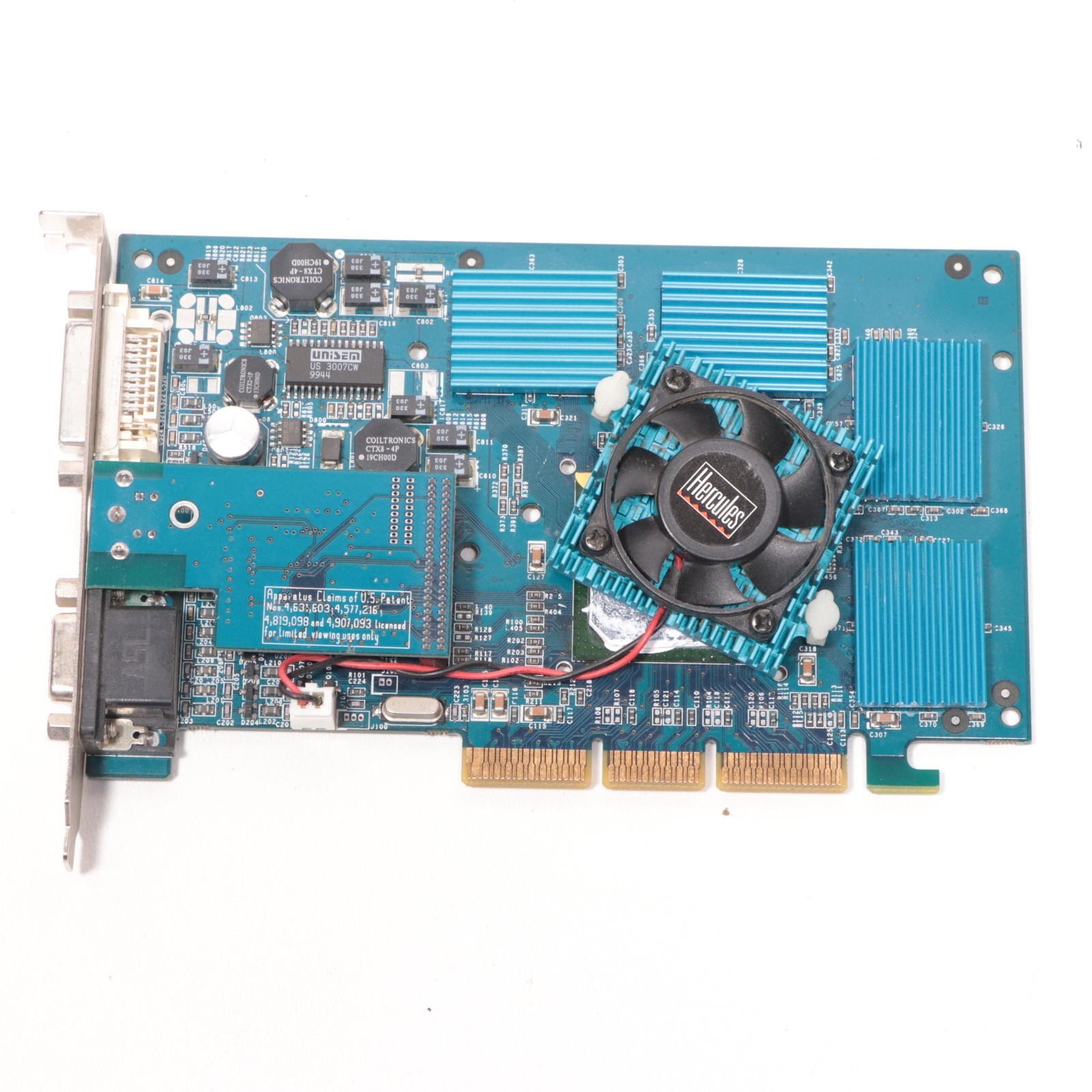 Vintage HERCULES 3D Prophet II GeForce 2 GTS 64MB AGP Graphics Card - READ