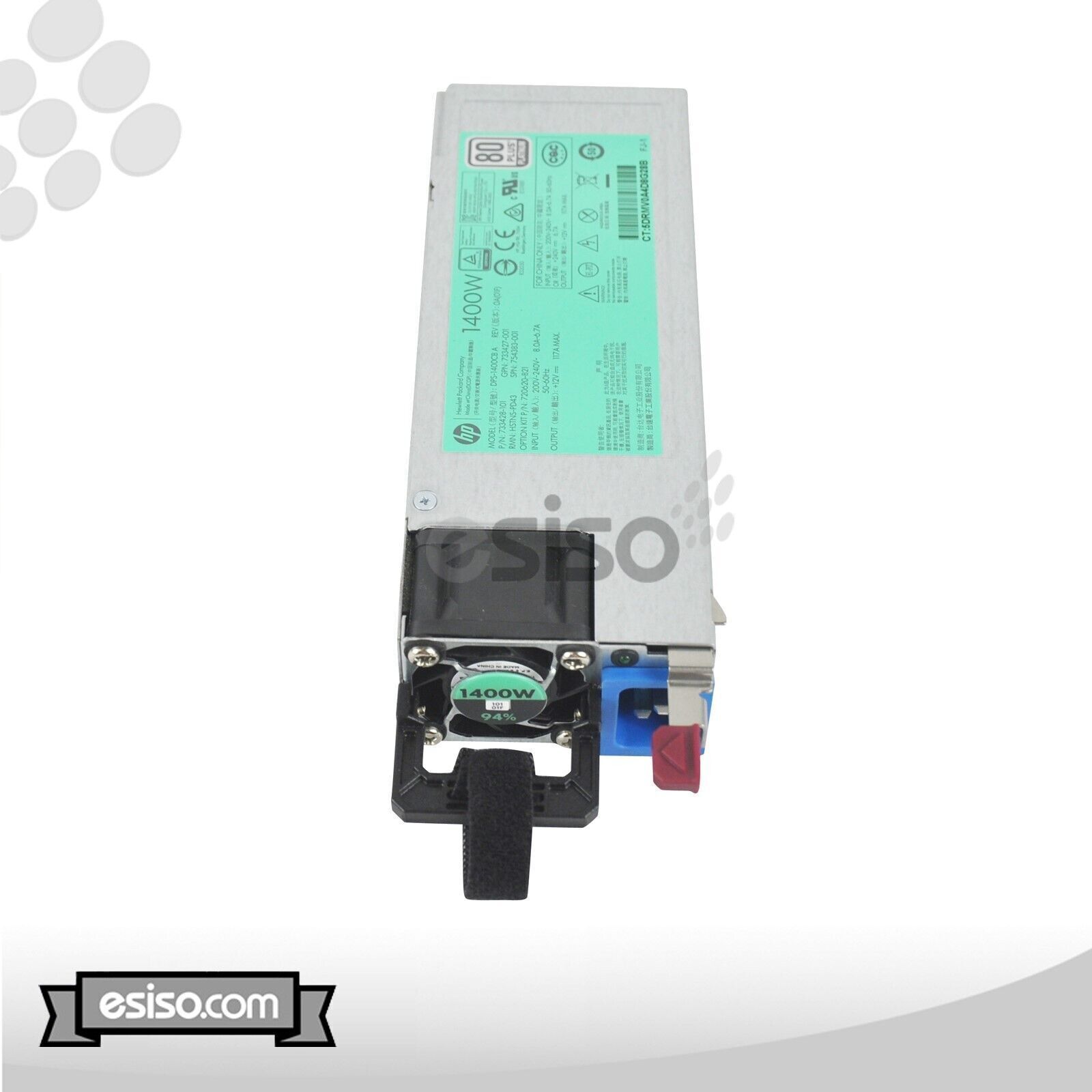 DPS-1400CB HSTNS-PD43 HPE 1400W PSU FOR SimpliVity 380 Apollo 4500 2000 4200 G9