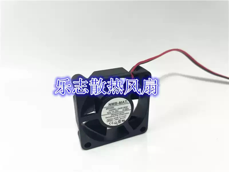 1PCS NMB-MAT 1404KL-04W-B30 12V 0.06A 3510 2-wire cooling fan