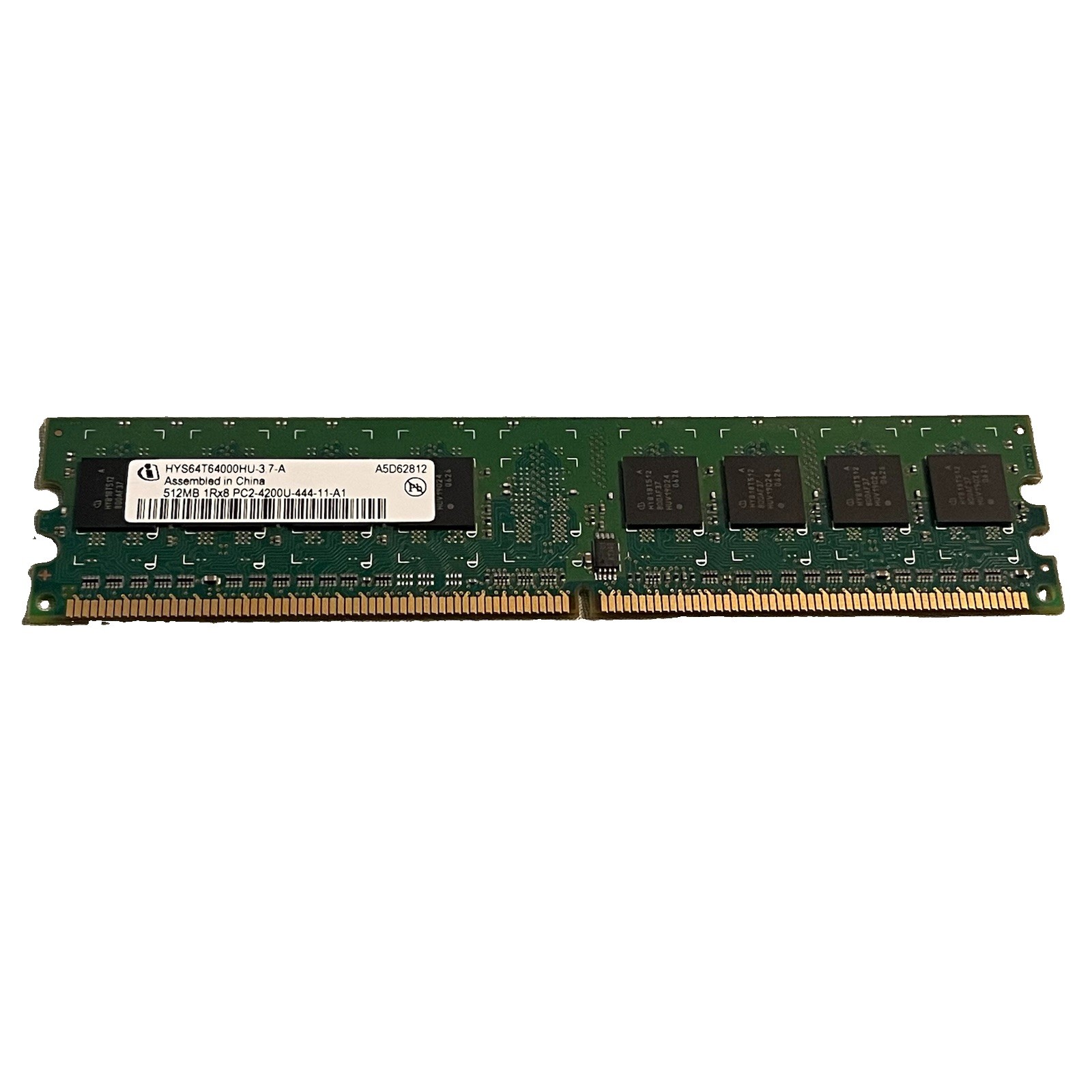 Infineon 512MB DDR2 RAM Stick HYS64T64000HU-3.7-A