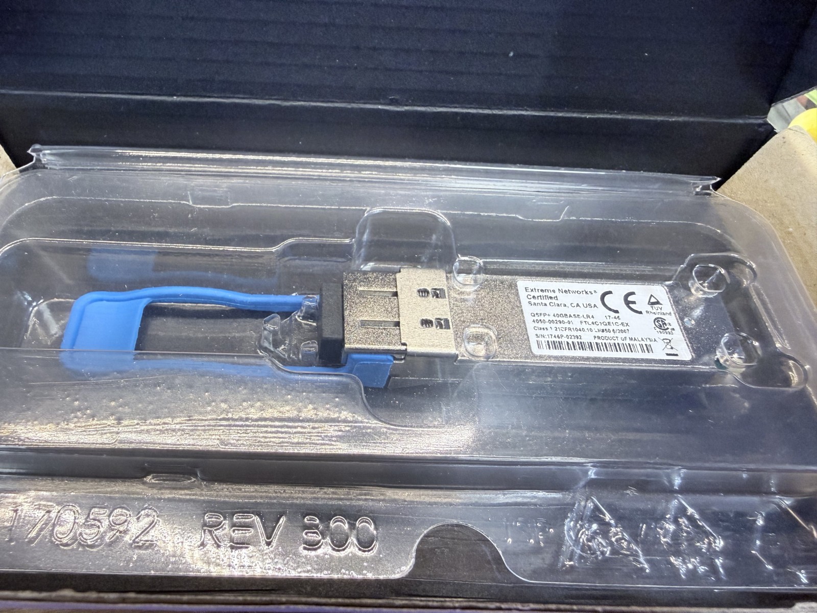 Genuine Extreme Networks 10319 40G QSFP+ SR4 MTP/MPO MMF Transceiver Module 40GE