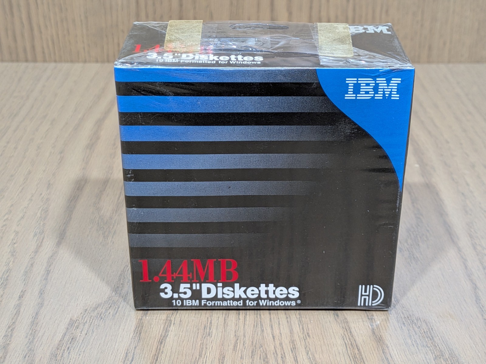 Vintage IBM 3.5" Floppy Disks 1.44MB HD 10 Pack IBM Formatted Windows Sealed