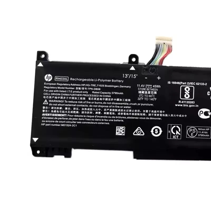 Genuine OEM RH03XL Battery HP ProBook 430 440 445 450 630 640 650 G8 M02027-005