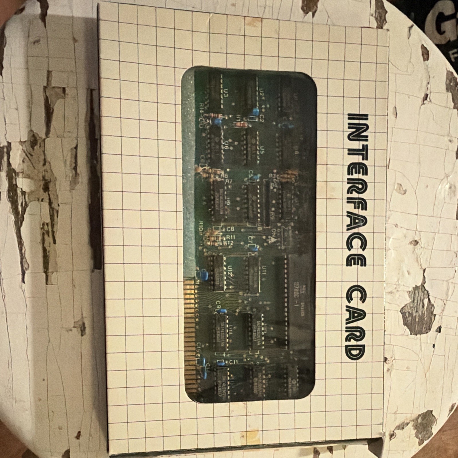 Vintage Z-80-64A Interface Card Expansion Board for IBM Computer UNTESTED