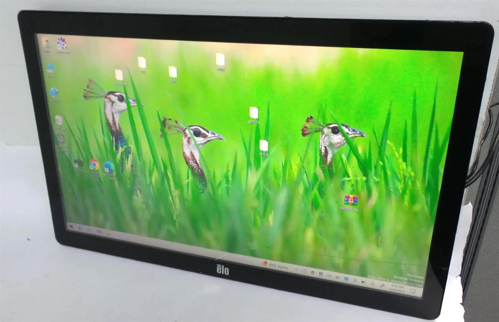 ELO LCD Touchscreen Monitor 24'' ET2402L 2UWA-0-BL-G - Cracked digitizer