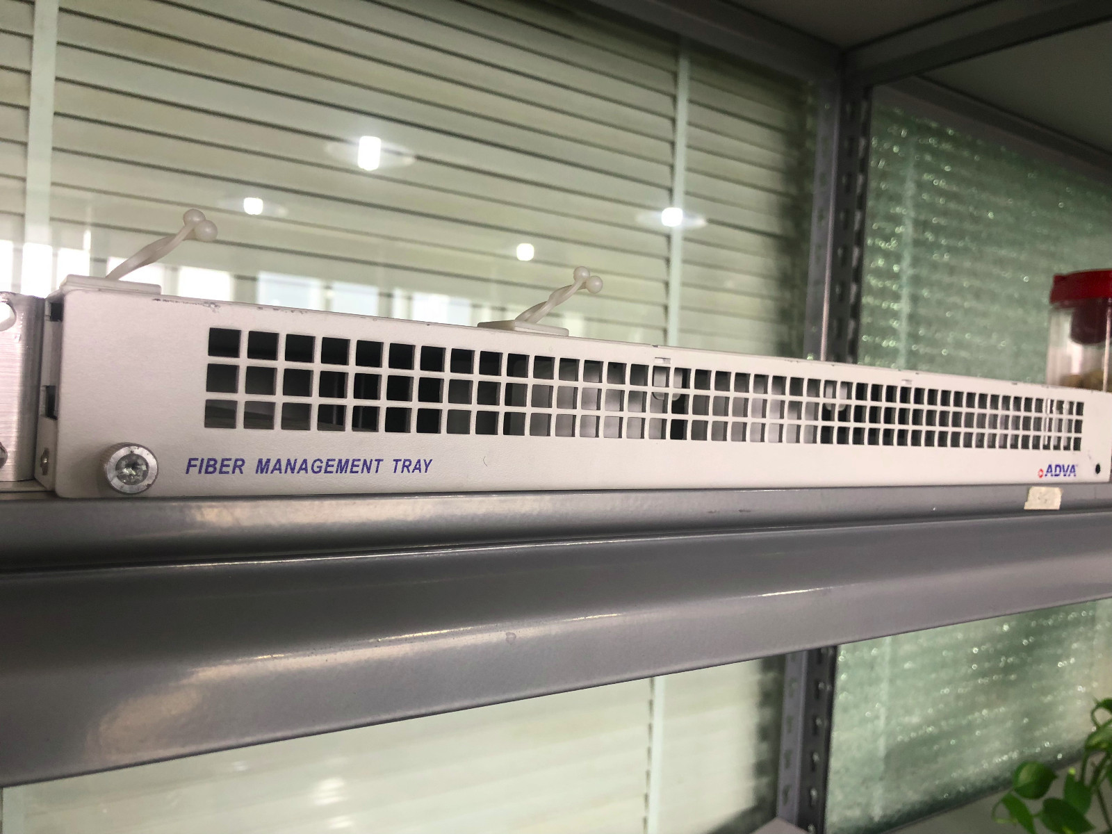 ADVA 107800066  FSP 3000R7  FMT/1HU  Fiber Management Tray 