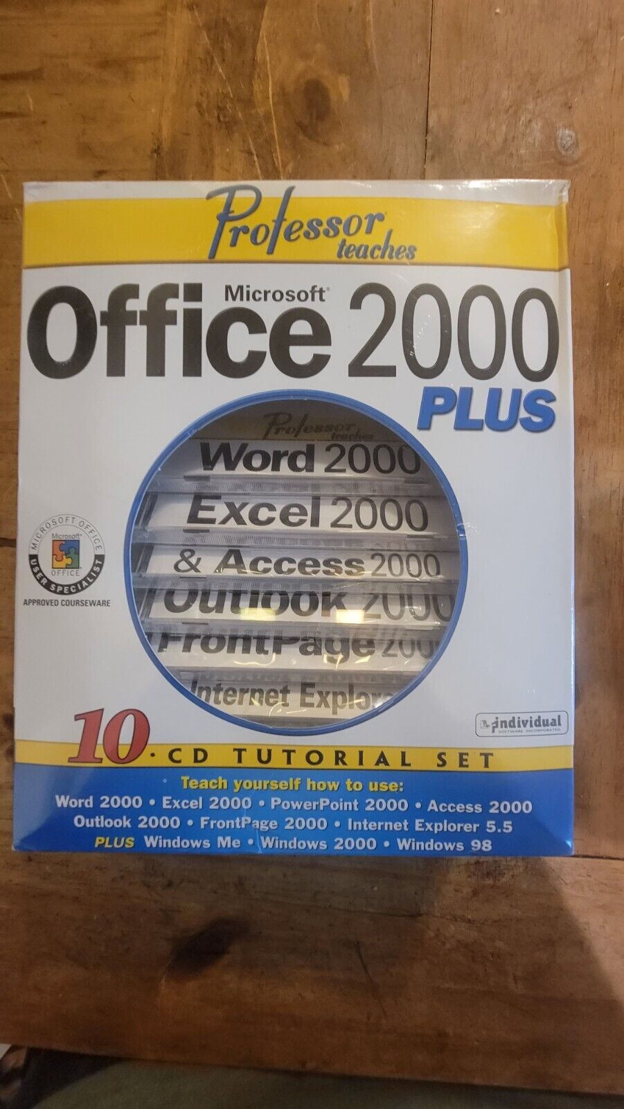 Individual Software Professor Teaches Office 2000 Plus BRAND NEW FACTORY SEALED